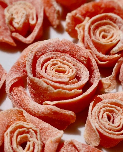 Candied Carrot Roses