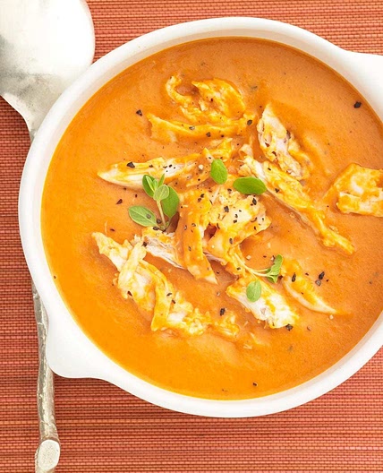 Creamy Chicken Tomato Bisque