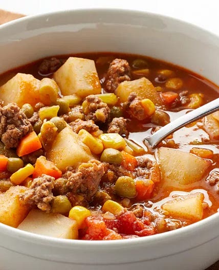 Ground Beef Vegetable Soup