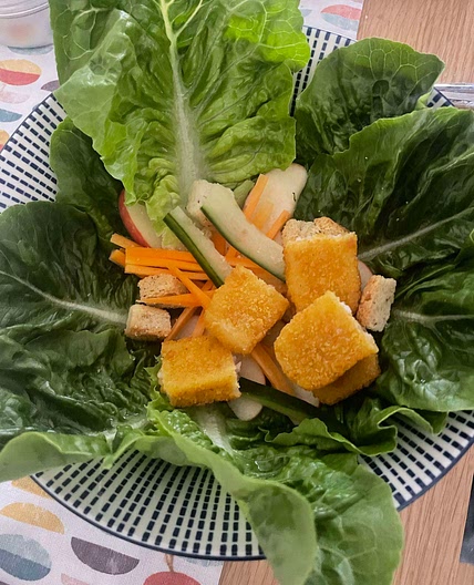 Fish Finger Salad