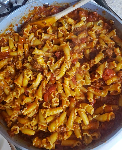 Impossible Meat Pasta