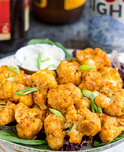 NASHVILLE HOT CAULIFLOWER BITES