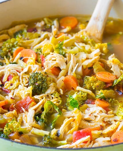 Detox Southwest Chicken Soup