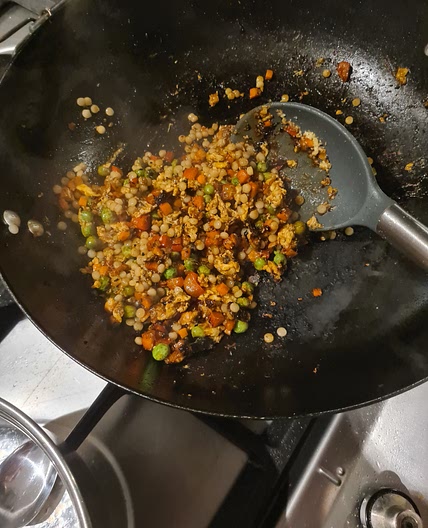 Egg Fried (Pearl) Couscous