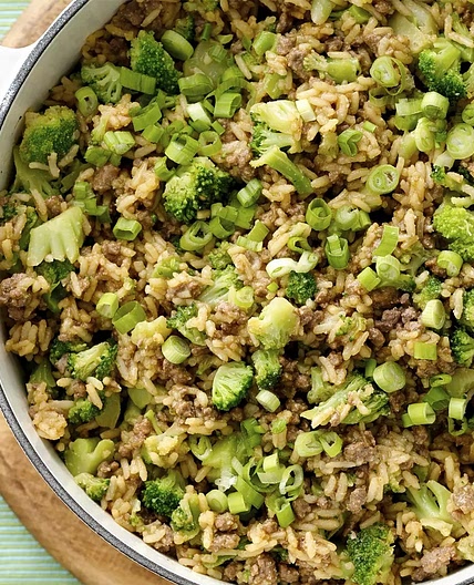 One-Pot Ten-Minute Beef and Broccoli