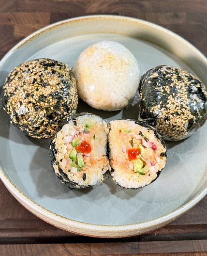 Only 5 Minutes POPULAR Smoked Salmon Rice Balls Recipe!✨