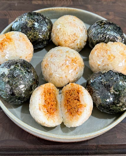 How To Make Kimchi Tuna Rice Balls
