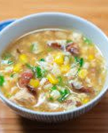 Egg Drop Soup with Chicken