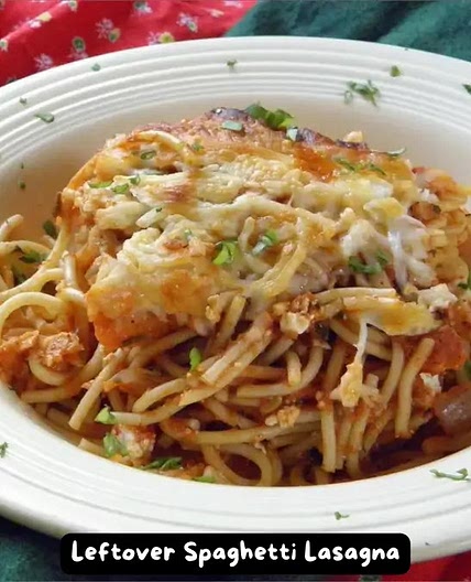 The Best Leftover Spaghetti Lasagna Recipe