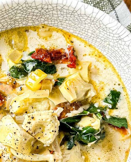 TUSCAN ARTICHOKE SOUP