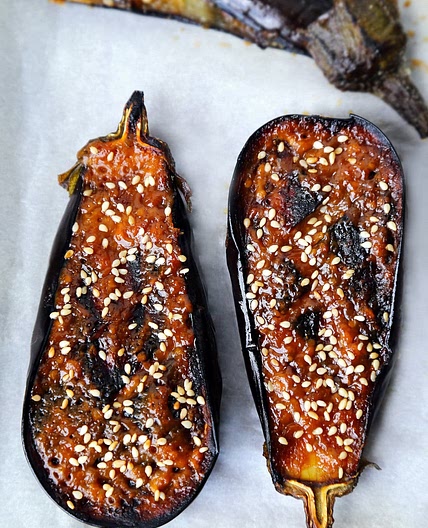 Nasu Dengaku - Miso Glazed Eggplant