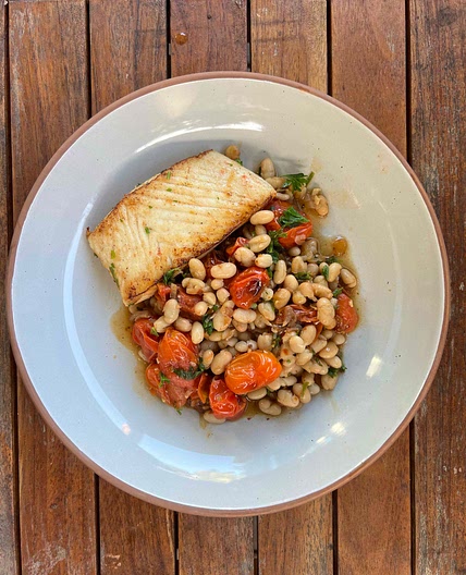 One Pan Mediterranean Cod