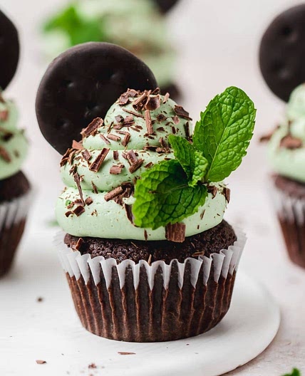 Mint Chocolate Cupcakes