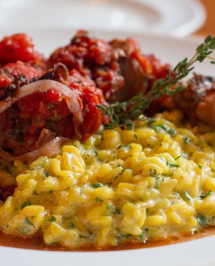Risotto au safran