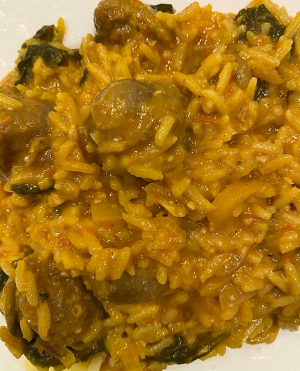Old School Curried Sausages