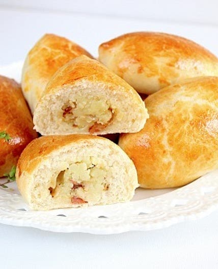 Пирожки с картошкой в духовке