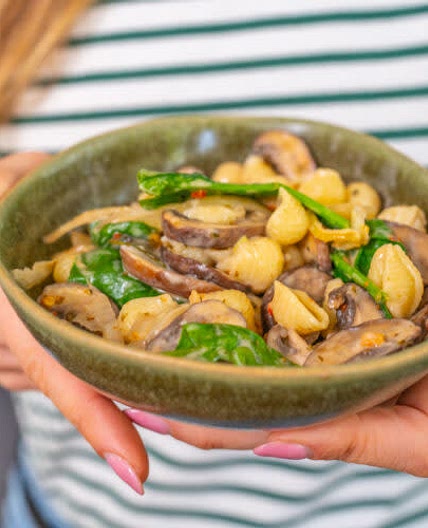 Pilz Pasta aus dem Ofen (new Version)