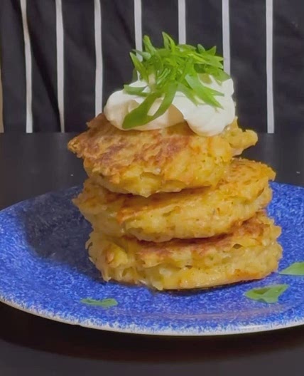 Potato pancakes with meat