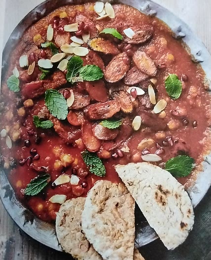 Moroccan roasted carrot tagine