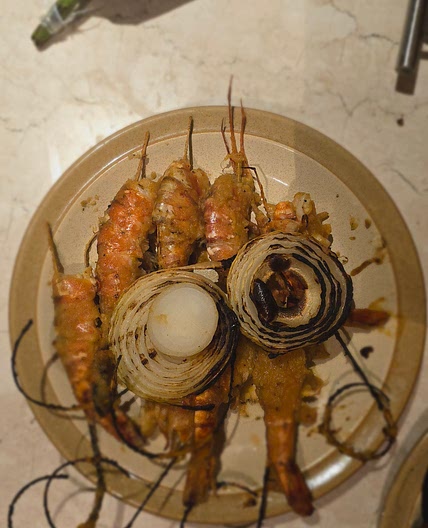 Balinese BBQ Prawns
