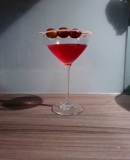 Cherry Fizz Mocktail