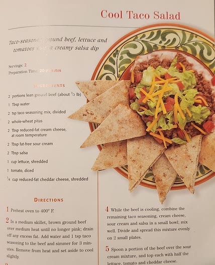 Cool taco salad