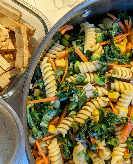 Courtney's Asian Peanut Pasta Salad