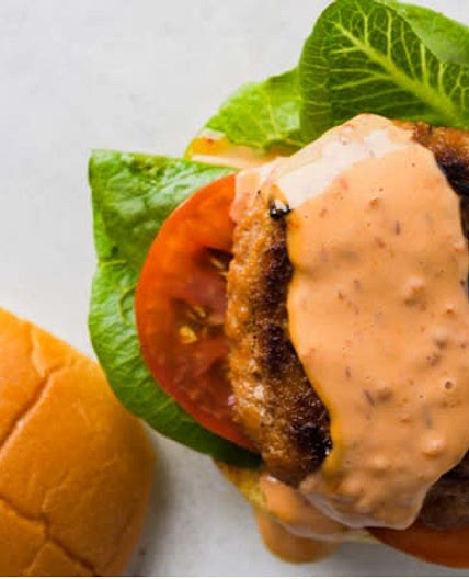 Chili Garlic Pork Burgers