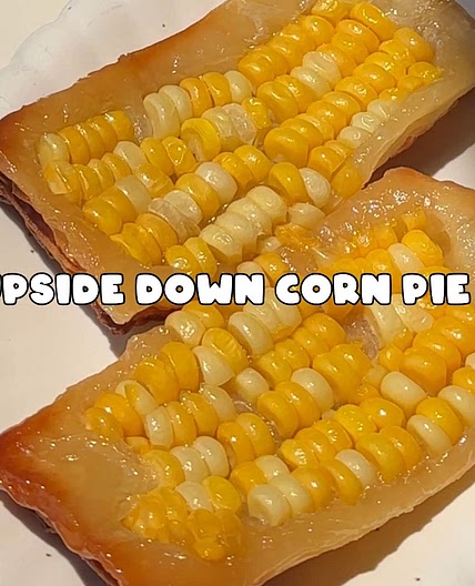 Upside down corn pie