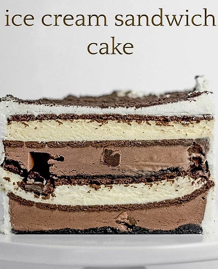 Ice Cream Sandwich Cake