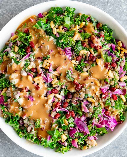 Healthy High-Protein Meal Prep Salad