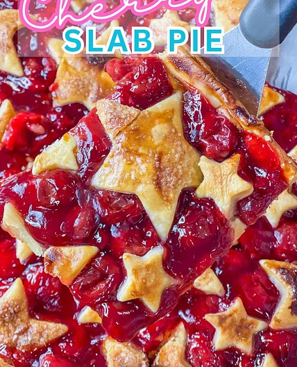 Cherry Slab Pie