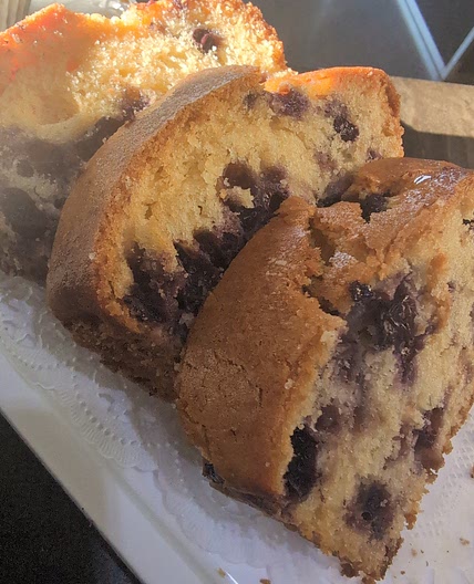 Plumcake mirtilli senza burro