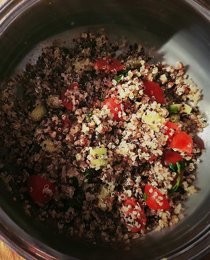 Quinoa fresh salad