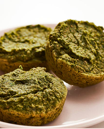 Banana Spinach Muffins — Krunchy Katie
