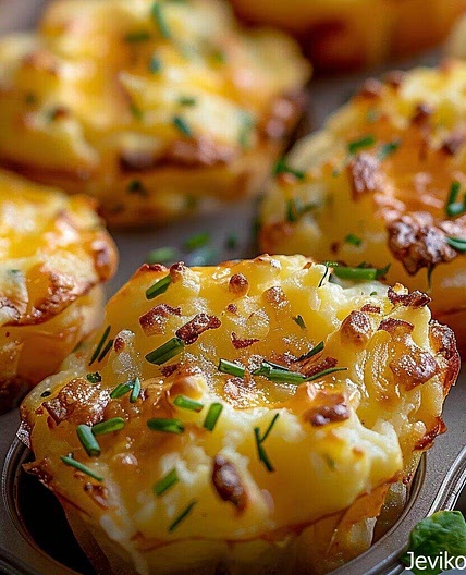Mashed Potato In MuffinPan