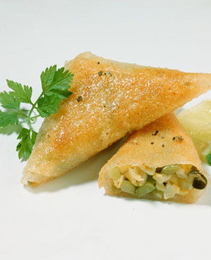 Samossas de poisson