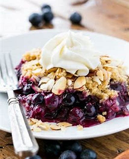 Blueberry Crumble
