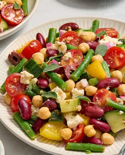 Mediterranean Bean Salad