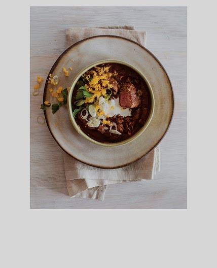 Sous Vide TRI-TIP STEAK CHILI