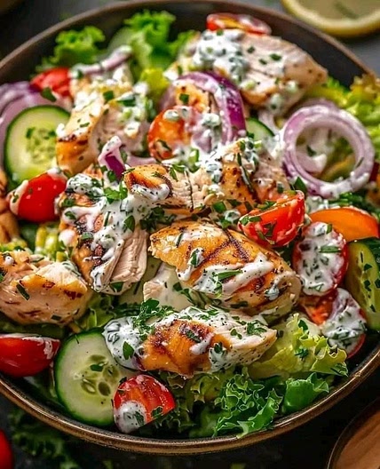 Tzatziki Chicken Salad