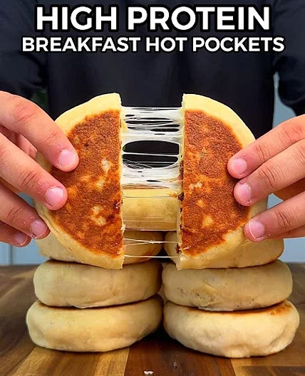 High Protein Breakfast Hot Pockets