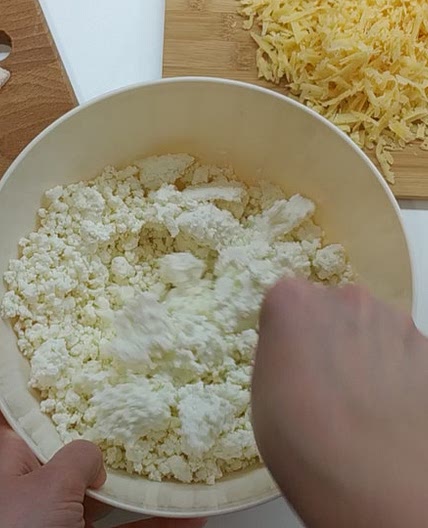 Мясо-творожные кексы