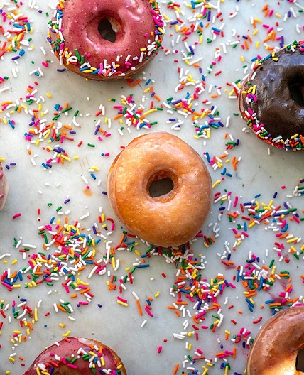 Milk Bread Doughnuts