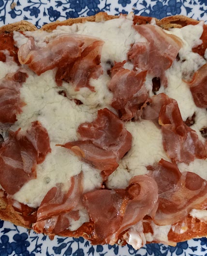 Brucheta tomate 🍅🍖🧀🍕🇮🇹