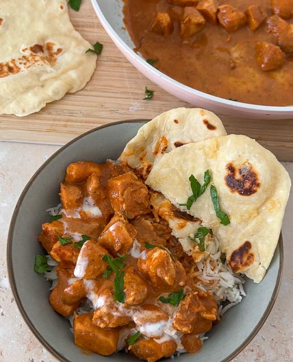Healthier butter chicken curry 