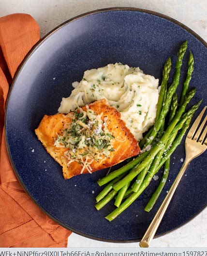 Parmesan-Herb Salmon
