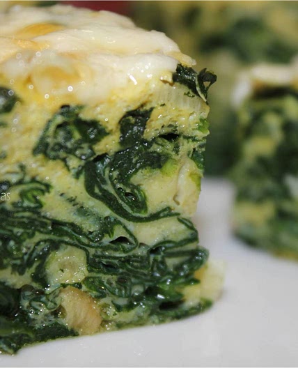 Pastel de atún y espinacas