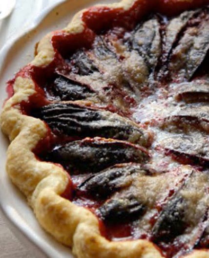 End of Summer Prune Plum Pie