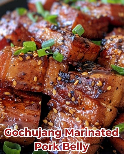 Gochujang Marinated Pork Belly
